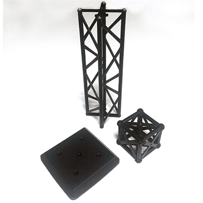 Base Regular 20 x 20 cm, für Crown Truss 10, schwarz