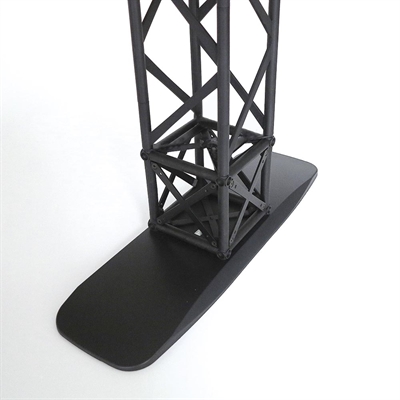 Base Middle, 20 x 60 cm, für Crown Truss 10, schwarz