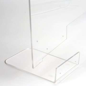 Hygieneabschirmung für Tisch, 90 x 65 cm