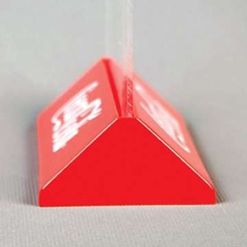 Pyramid Menükartenhalter vertikal rot