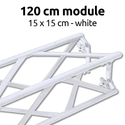 Crown Truss, Modul 120cm - weiß