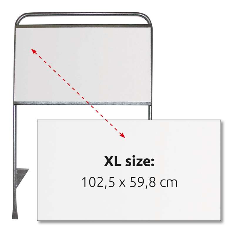 3 mm laminierte Logoplatte mit einseitigem Druck