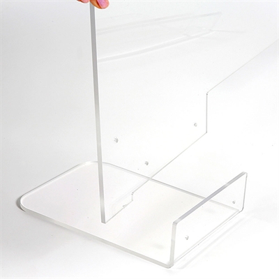 Hygieneabschirmung für Tisch, 90 x 65 cm