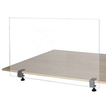 Kantenklemmen-Set für Hygieneabschirmung Tisch, 2-tlg