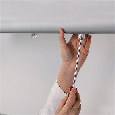 Doppelseitiges Hängeschild, 1 Lage – 50 x 14,8 cm
