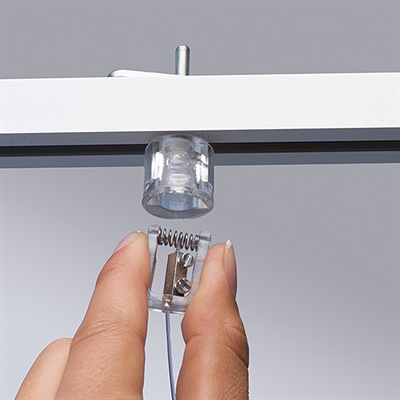 Doppelseitiges Hängeschild, 1 Lage – 50 x 14,8 cm