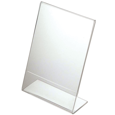 L – Menükartenhalter vertikal – A8 – 5,2 x 7,4 cm