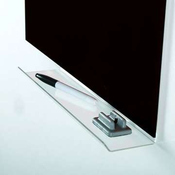 Ablage für Glastafel magnetisch