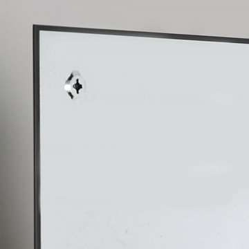 Magnetische Glastafel, schwarz - 40x60 cm