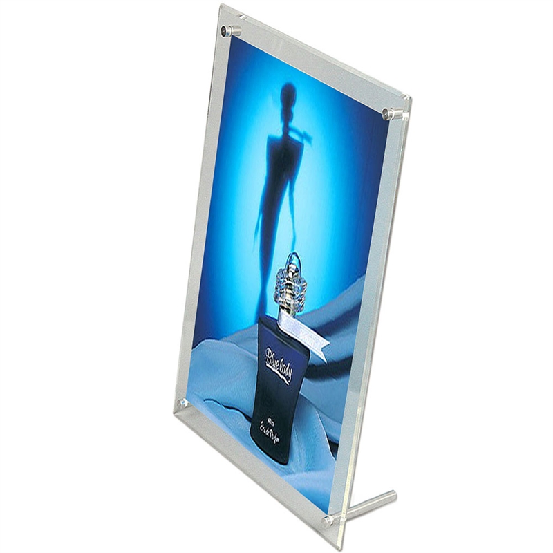 Menükartenhalter mit Füßen – M65 Flyer – 9,9 x 21 cm