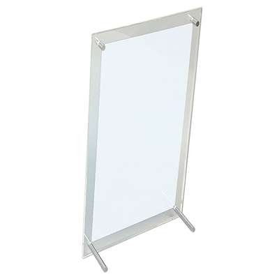 Menükartenhalter mit Füßen – M65 Flyer – 9,9 x 21 cm