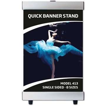 Quick-Bannerständer einseitig – 100 x 140 cm