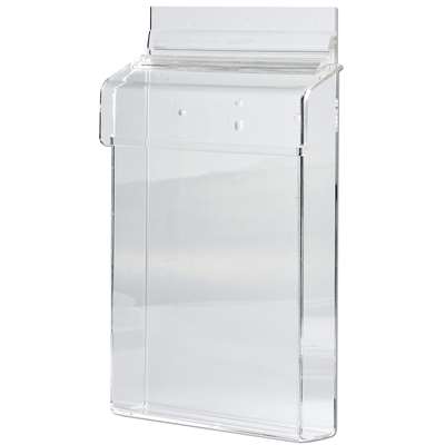 Outdoor-Prospekthalter box aus Acryl, vertikal, A6