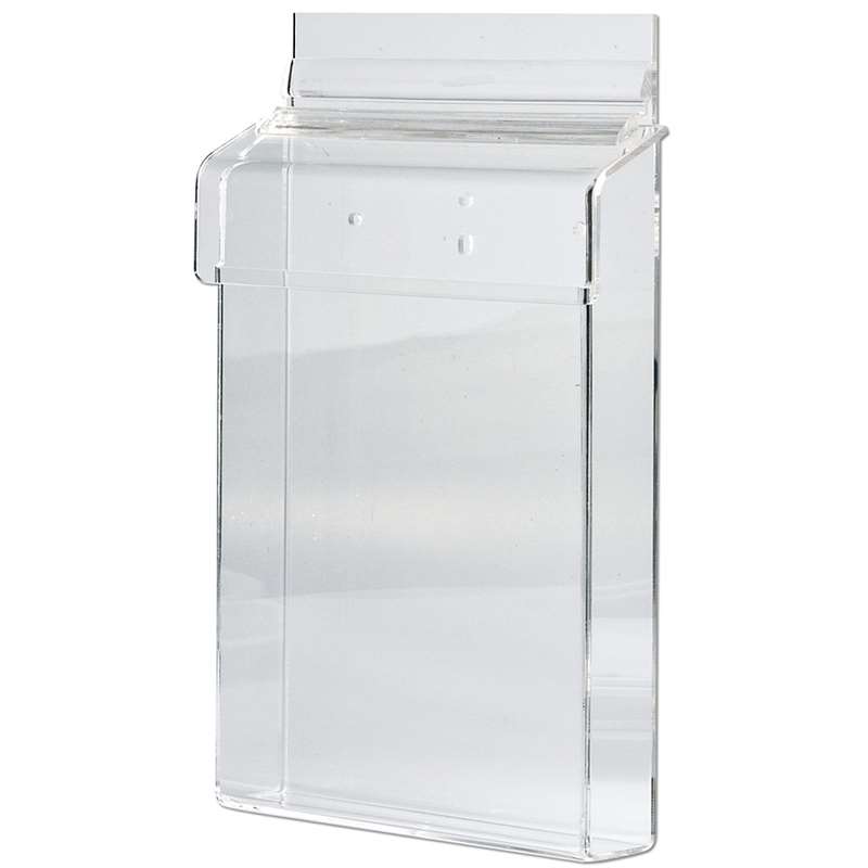 Outdoor-Prospekthalter box aus Acryl, vertikal, A6