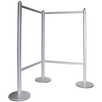 Multi-Stand-Banner-Eckwand