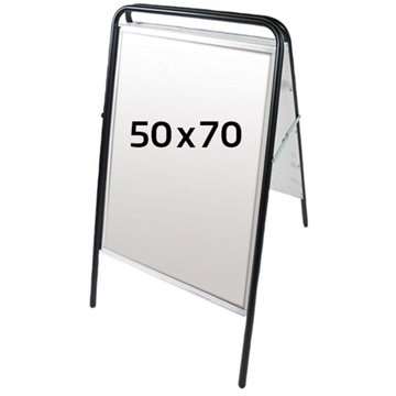 Expo Sign Standard Kundenstopper - 50x70 cm - schwarz