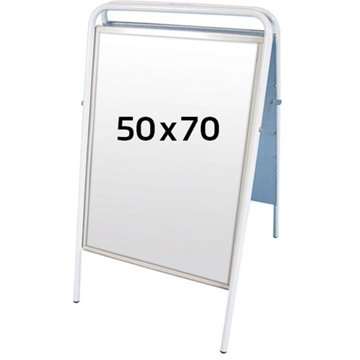 Expo Sign Standard Kundenstopper - 50x70 cm - weiß