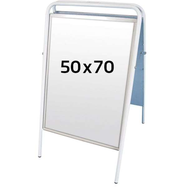 Expo Sign Standard Kundenstopper - 50x70 cm - weiß