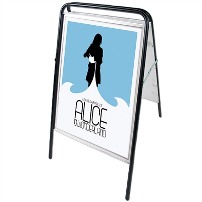 Expo-Sign Kundenstopper, schwarz, A1
