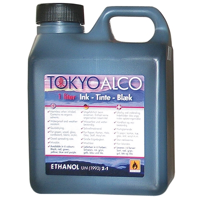 Tokyo Alco Schildertinte – 1L Schwarz