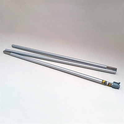 Premium Roll-up, einseitig, Kassette, silber, 180 cm x 160-220 cm