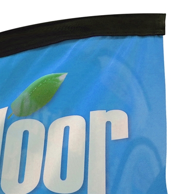 Beachflag, Outdoor Drop Flag, Medium inkl. Flagge und Kreuzflaggenbasis