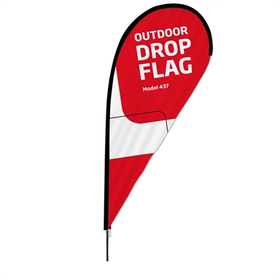 Beachflag, Outdoor-Drop-Flag, Small