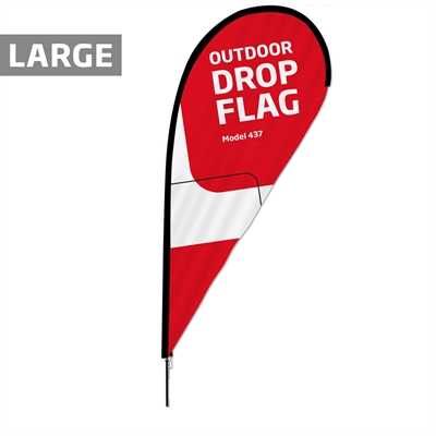 Beachflag, Outdoor Drop Flag, Large