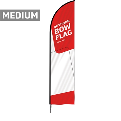 Beachflag, Outdoor-Bow,Medium