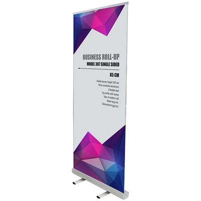 Business Roll-up, einseitig, 85 cm, Alu