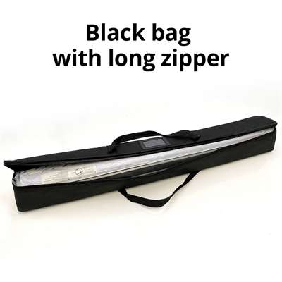 Business Roll-up einseitig mit 85x220 cm mit Banner und Tasche