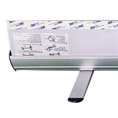 Business Roll-up einseitig mit 85x220 cm mit Banner und Tasche