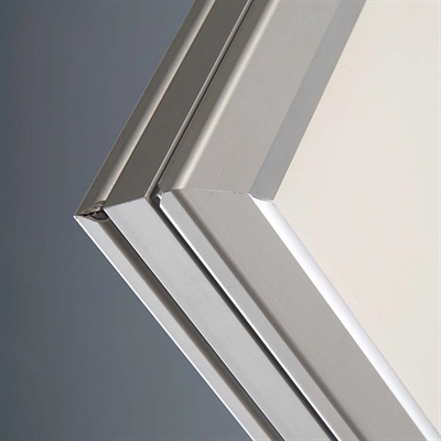 Wind-Line Lux Kundenstopper, Alu/Silber, A0