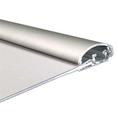 Klapprahmen mit 25mm starkem Aluminium-Sicherheitsrahmenprofil, silber – 70 x 100 cm