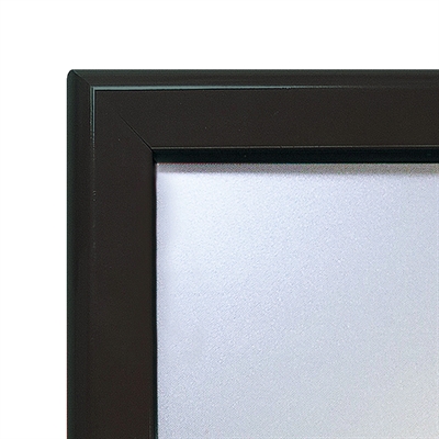 Alu Klapprahmen 32 mm Profil schwarz
