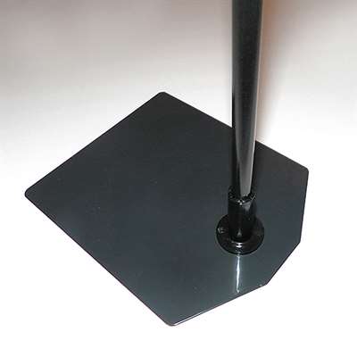 Flexständer mit schwarzem Kunststoffrahmen, A5