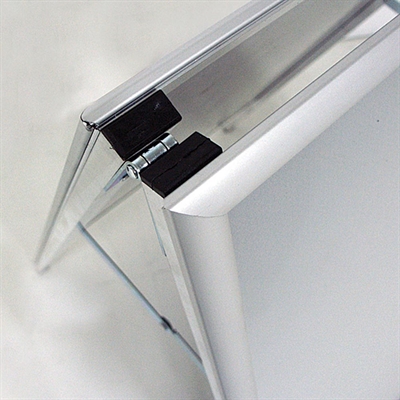 Alu-Line Budget Kundenstopper, silber, 50 x 70 cm