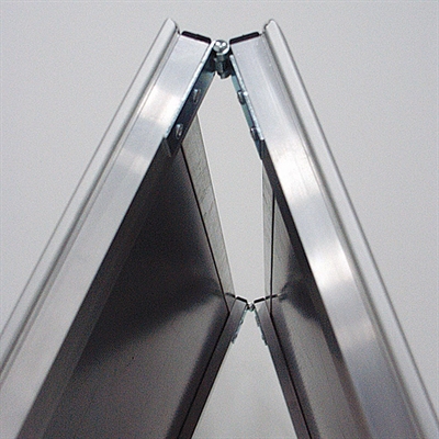 Alu-Line Budget Kundenstopper, silber, 50 x 70 cm