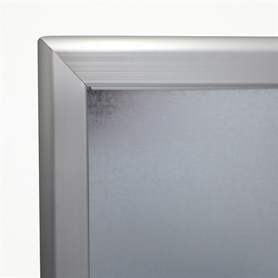 Alu-Line Standard Kundenstopper - A2 - Silber