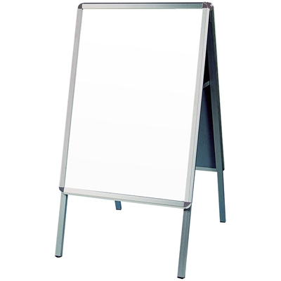 Alu-Line Rondo Kundenstopper - A2 - Silber