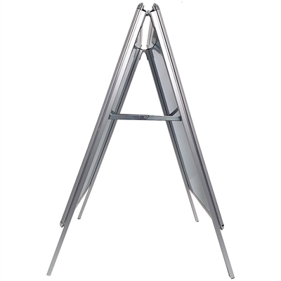Alu-Line Rondo Kundenstopper - A2 - Silber