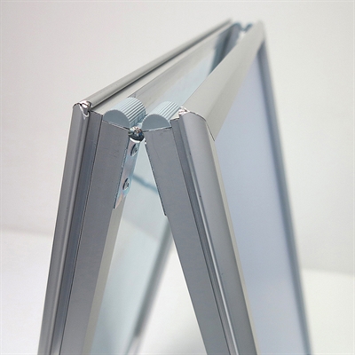 Alu-Line Standard Kundenstopper - A0 - Silber