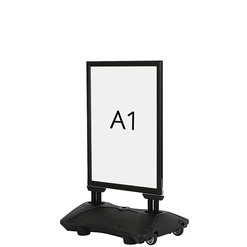 Wind-Sign Pro Kundenstopper - A1 - schwarz