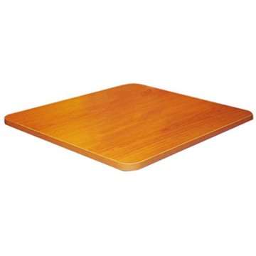 Quadratische Tischplatte in Holzoptik