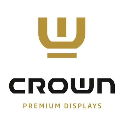 Crown LED-Out-Box einseitig – Schwarz