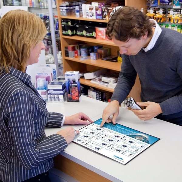 Windo Display, Plakathalter für Tisch, A4