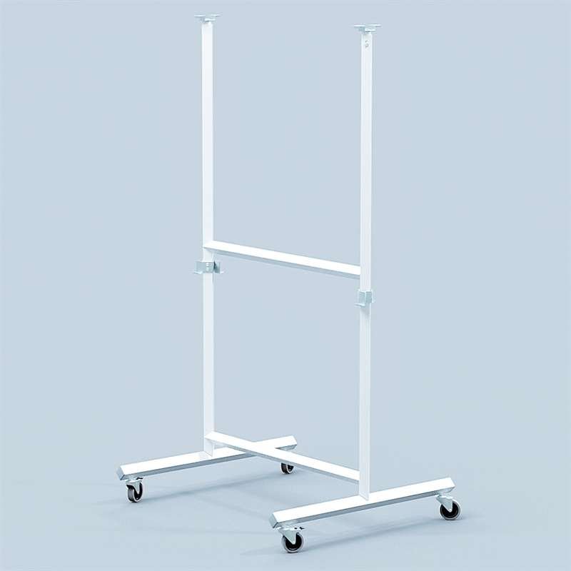 Schwenkbare Whiteboardtavle für intensiven Gebrauch auf mobilem Stativ - 8 Größen - 120x200 cm