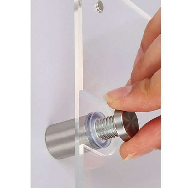Abstandshalter für Acryl-Wandrahmen (4er-Pack)