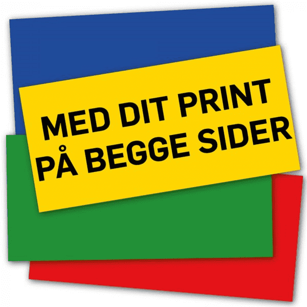 Doppelseitiger Druck auf Alubond für Estate Sign XL