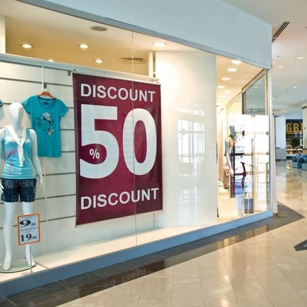 Banner-Line Set, Posterleiste mit 30mm Aluminium-Posterleisten - 180cm